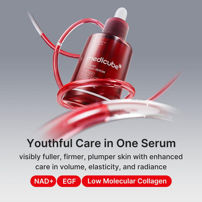 Youthful Anti-Aging Skincare Set | 5-Step Routine with PDRN, Collagen & NAD+ Complex