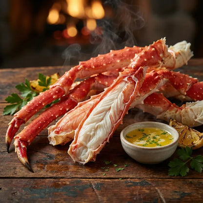Pristine Alaskan King Crab Legs – Directly Sourced & Fully Certified Wild Catch
