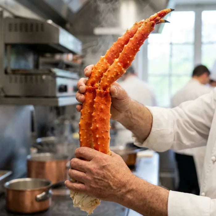 Pristine Alaskan King Crab Legs – Directly Sourced & Fully Certified Wild Catch