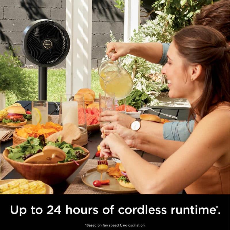 Portable FlexBreeze Misting Fan with Instant Cooling - FA222