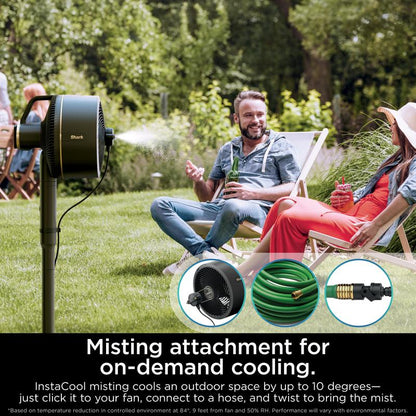 Portable FlexBreeze Misting Fan with Instant Cooling - FA222