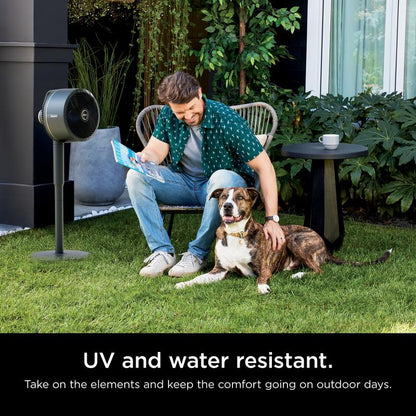 Portable FlexBreeze Misting Fan with Instant Cooling - FA222