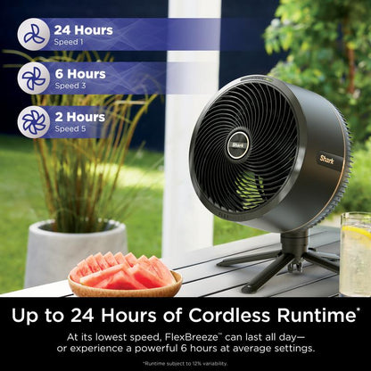 Portable FlexBreeze Misting Fan with Instant Cooling - FA222