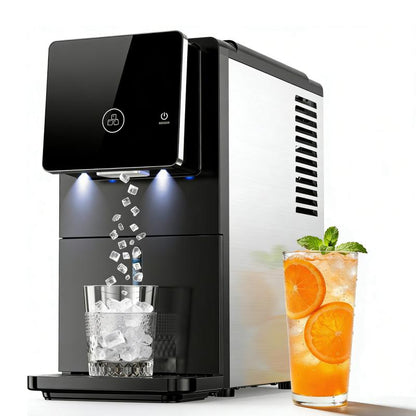 Self-Dispensing Pellet Ice Machine with Large Storage & Ice Full Indicator
