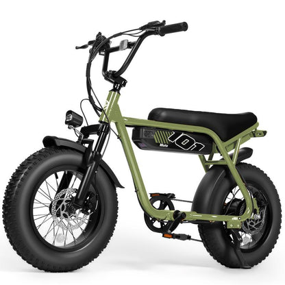 7-Speed All-Terrain E-bike, 1500W Motor, 28MPH, NFC Unlock, 50-60 Miles Riding Range