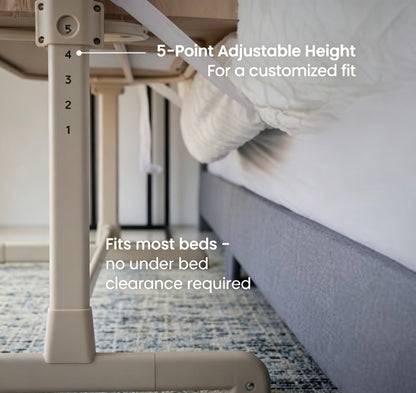 2‑in‑1 Bedside Baby Co‑Sleeper Bassinet